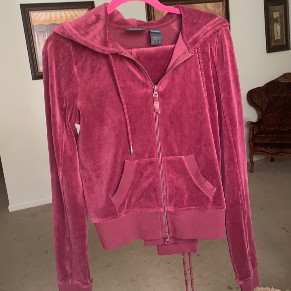 Rihanna Fenty velvet set